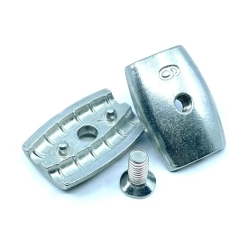 Lanová svorka oválná pozinkovaná